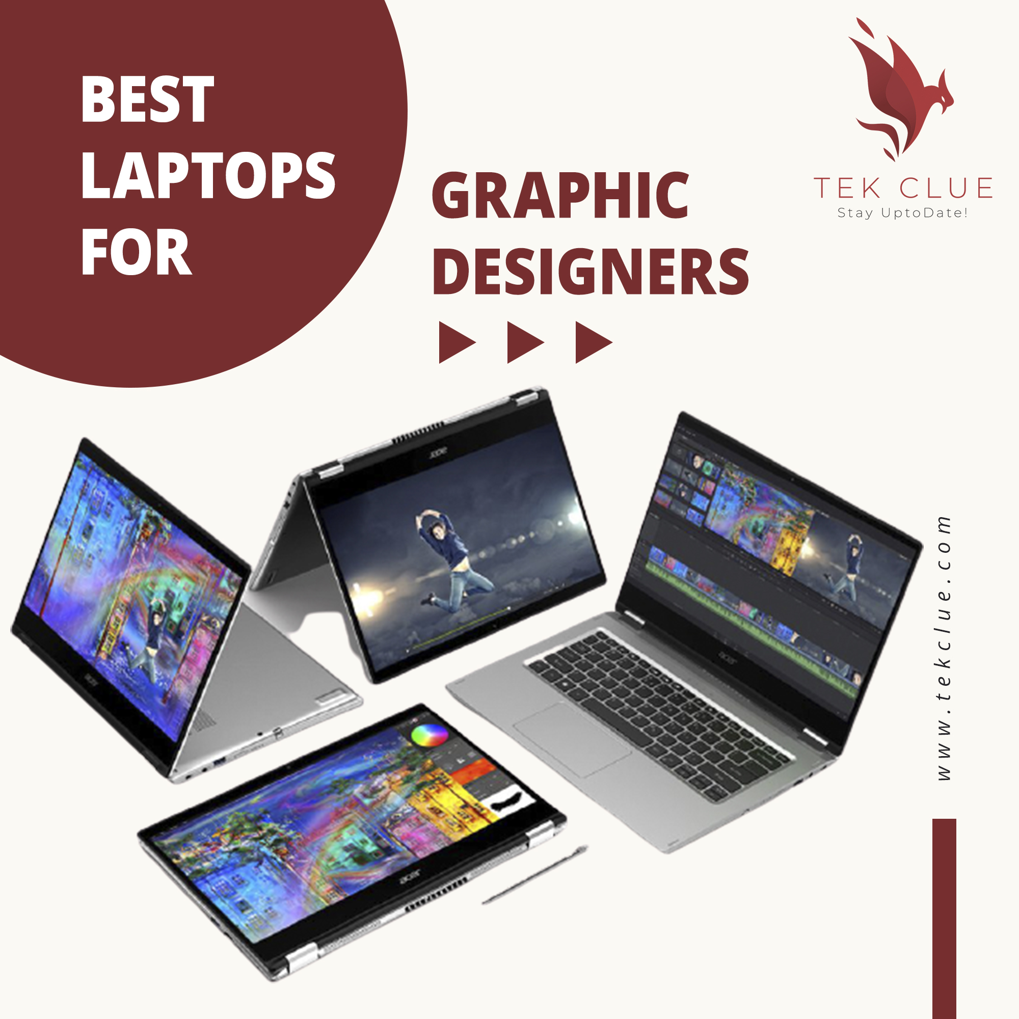 Best Laptops for Graphic Designers/Freelancers TekClue