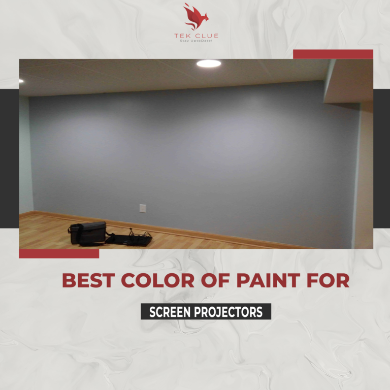 Best Paint For Projector Screen to Get the Best Results TekClue