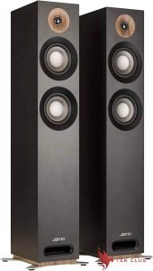 Jamo-Studio-Series-S-807-Black-Floorstanding-Speakers