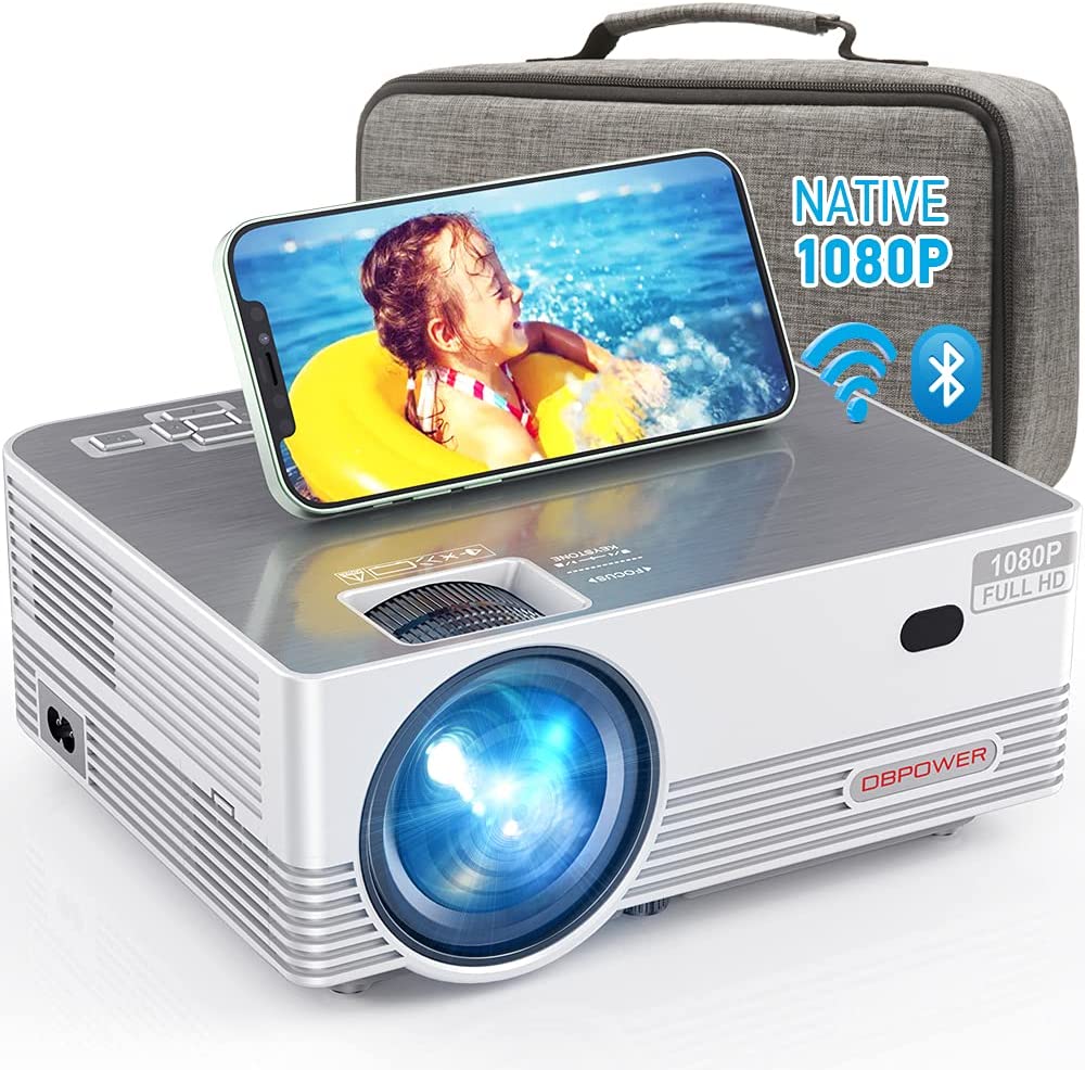 DBPOWER Q6 1080p Home Theater Projector (Best Projector Under 200):