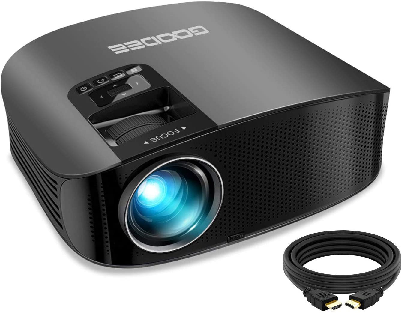 Goode YG600 HD 230inch Projector(Latest Best Projector Under 200):