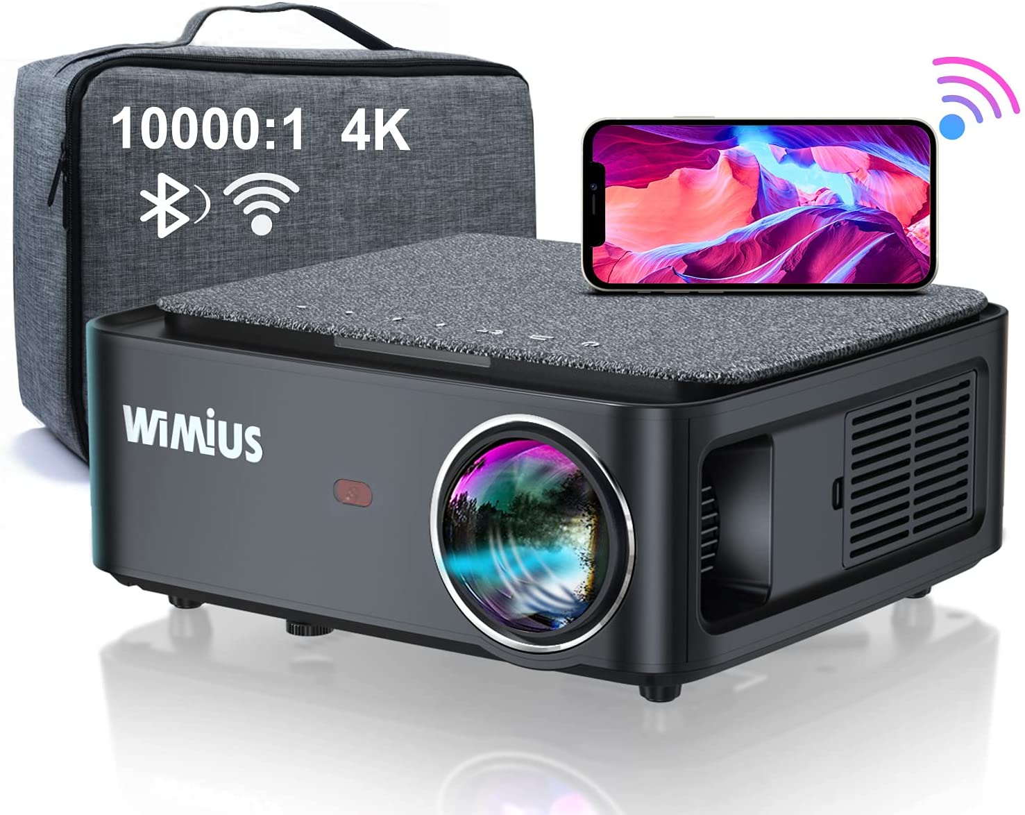 WiMiUS K1 (Best 4k Projector Under 300):