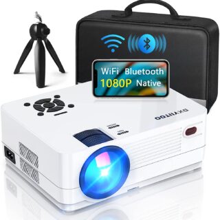Native 1080P Projector with WiFi Best Projector for Home Theater