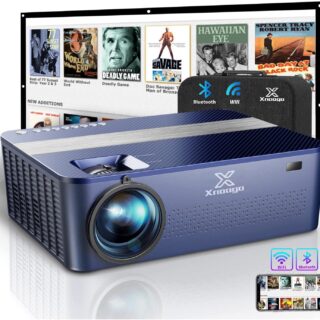XNoogo Native 1080P Wi-Fi Projector Best Home Projector Under $400 in 2022