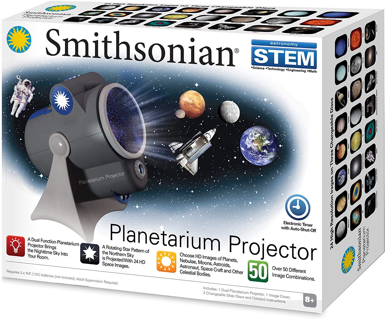 Smithsonian Optics Room Planetarium Best Galaxy Light Projector