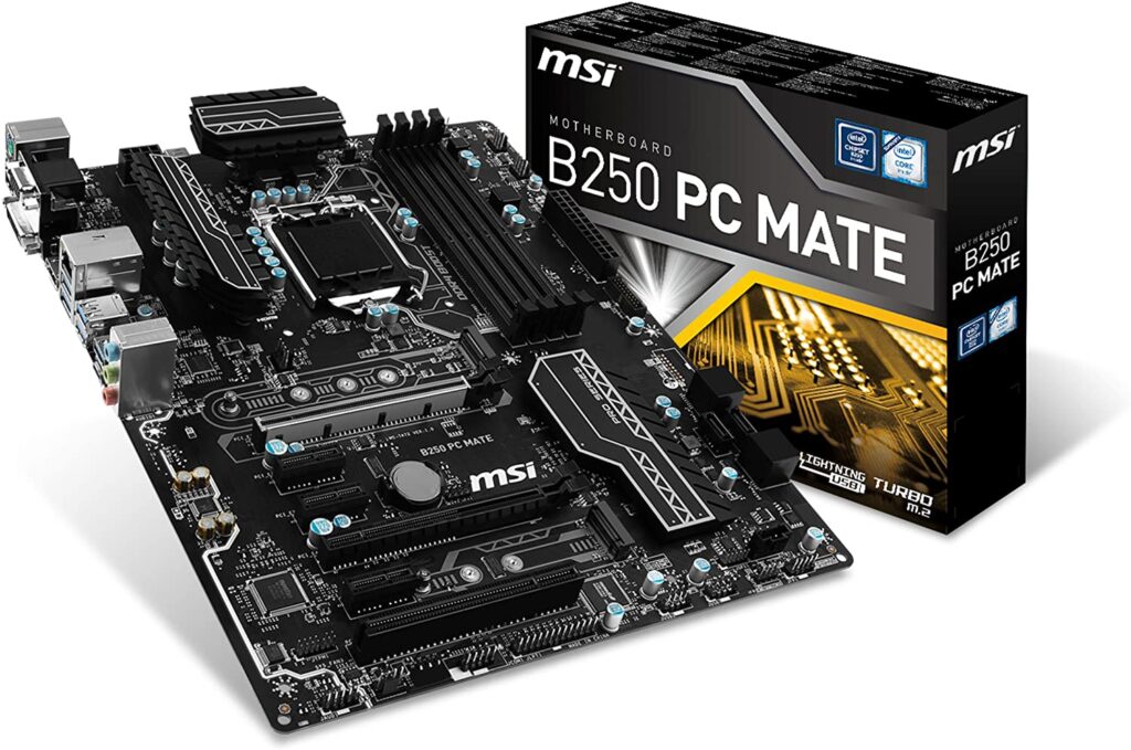 MSI Pro Series Intel B250 LGA 1151 DDR4 HDMI USB 3.1 ATX Motherboard