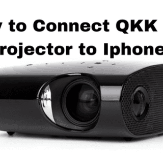 How to Connect QKK Mini Projector to Iphone?