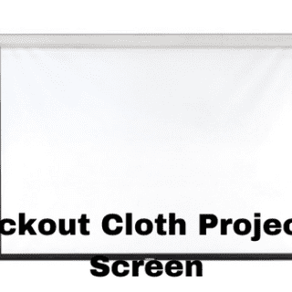 Blackout Cloth Projector Screen