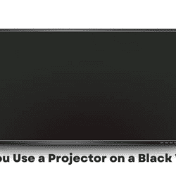Can You Use a Projector on a Black Wall?